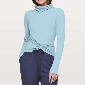 Light blue lululemon long sleeve NEVER WORN